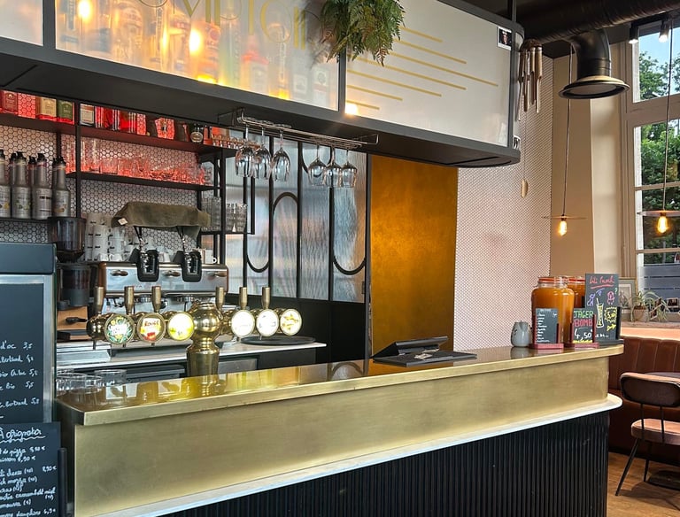bar à bières artisanales locales