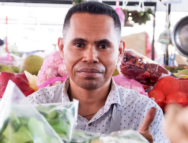 Fresh products seller at Signal KPD Market by GlobalKitc KPD Avenue Kota Kinabalu