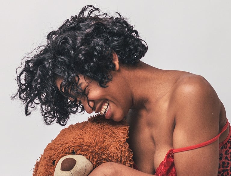 Ensaio fotográfico sensual