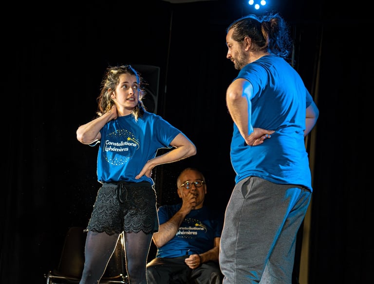 Photo Cabaret d'impro Constellations Éphémères