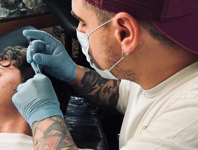 Tattoo and body piercing studio in Vagos, Aveiro.