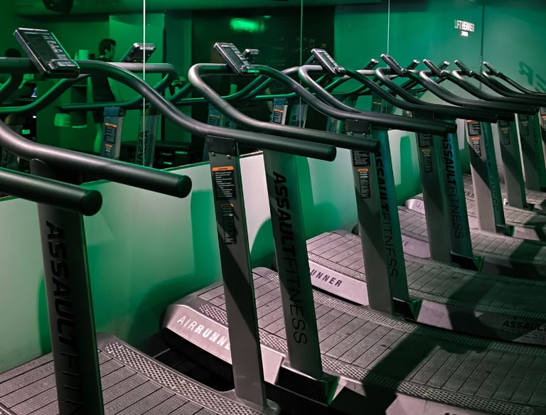 Tapid auto-entrainé, tapis de course en cours de Bootcamp chez Episod à Paris