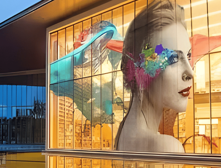 verre LED transparent vitrine vitrine magasin avec LED glass écran LED glass sur vitrage film LED