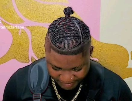 men-cornrow-pattern-fade-bun-montego-bay