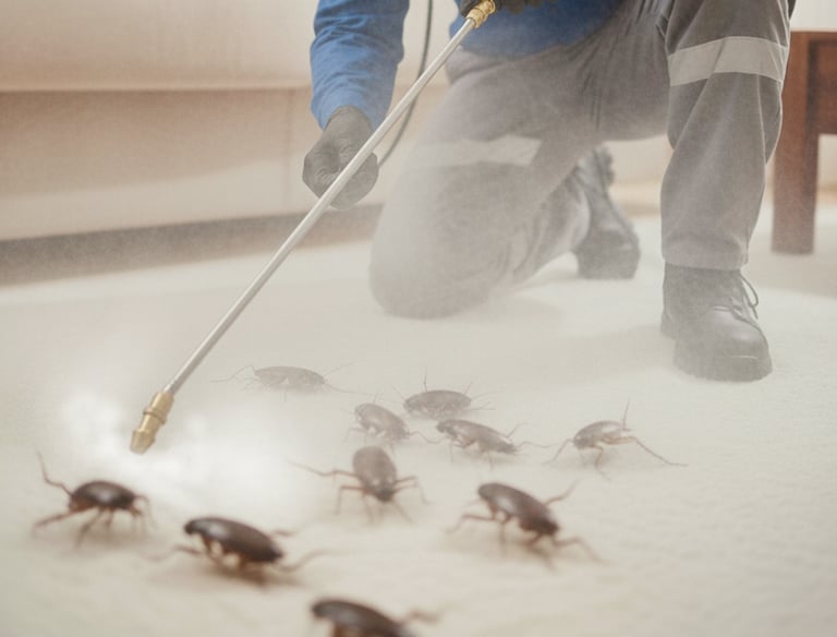 dedetização de baratas