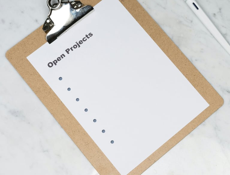 honey-do list, checklist