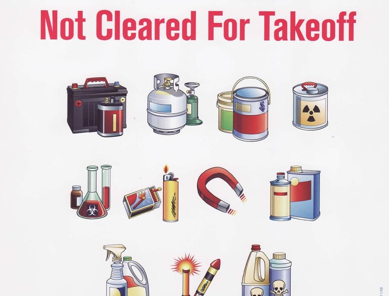 Forbidden items