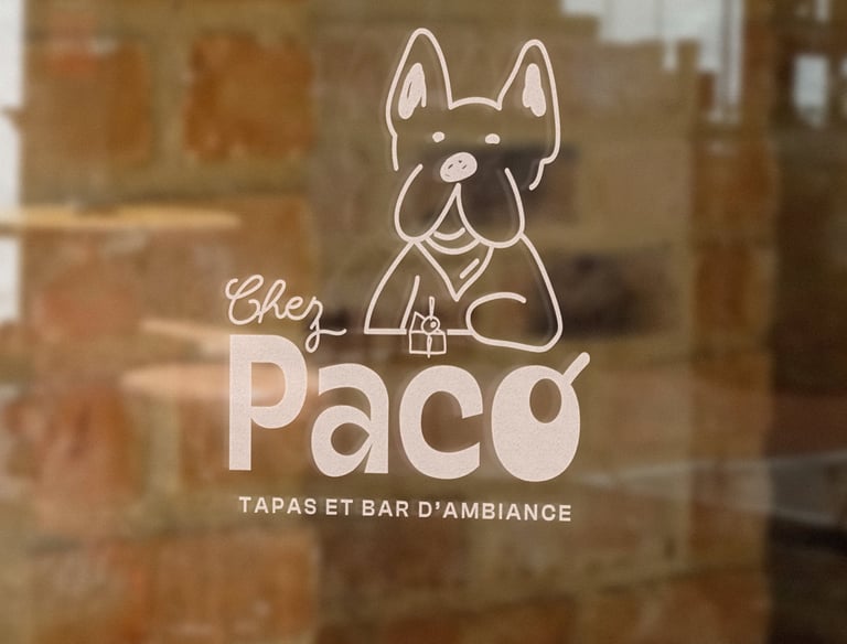 Branding - Chez Paco, tapas et bar d'ambiance