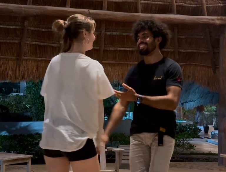 Bachata Private Class in Playa del Carmen México