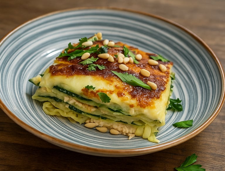 Lasagne au saumon, ricotta et épinards - L'Entrepotes