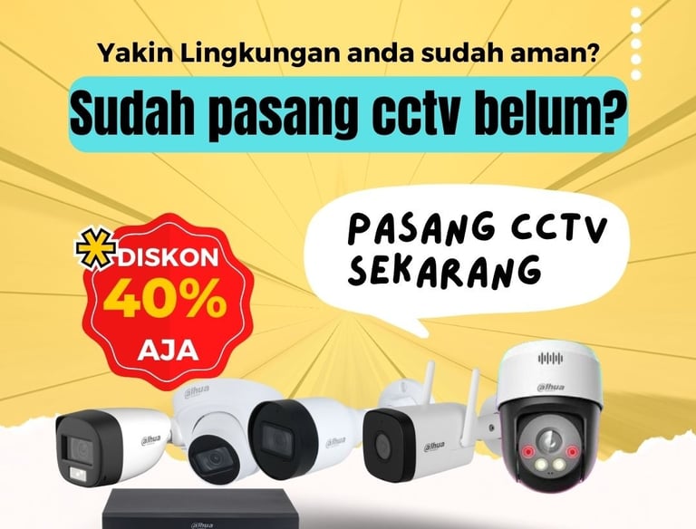 Paket cctv termurah di bekasi
