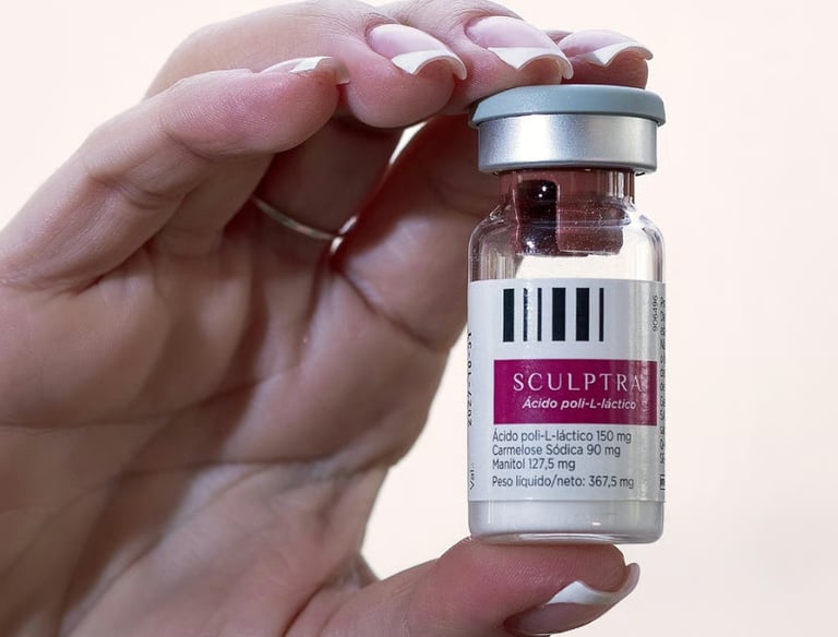 Dermal Filler and Collagen Stimulator with sculptra 