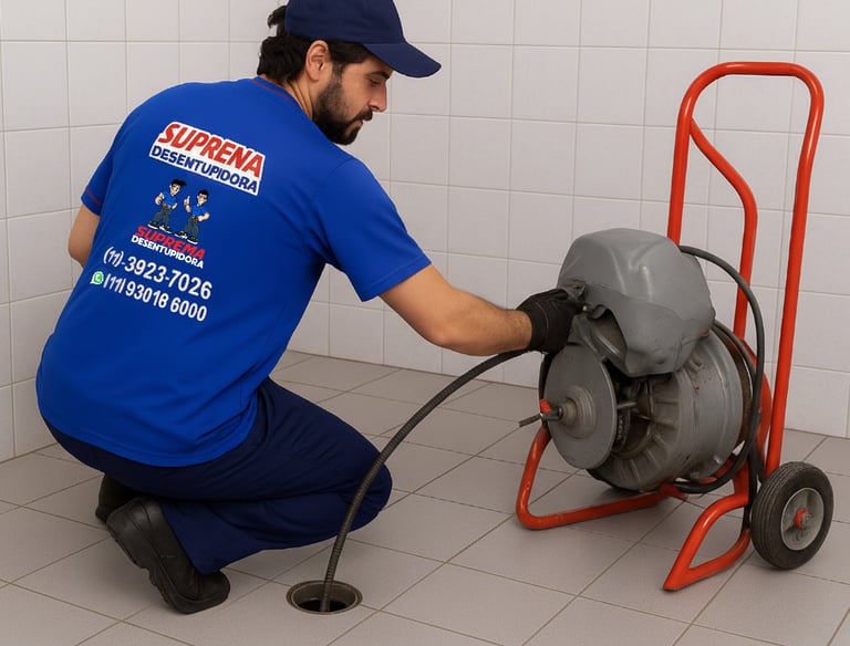 desentupimento de ralo