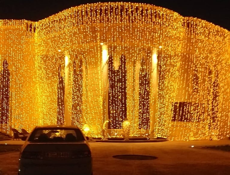 Dubai event decorations