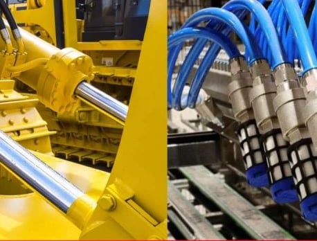 Wide Range of Hydraulic & Pneumatic Applications & Accesories