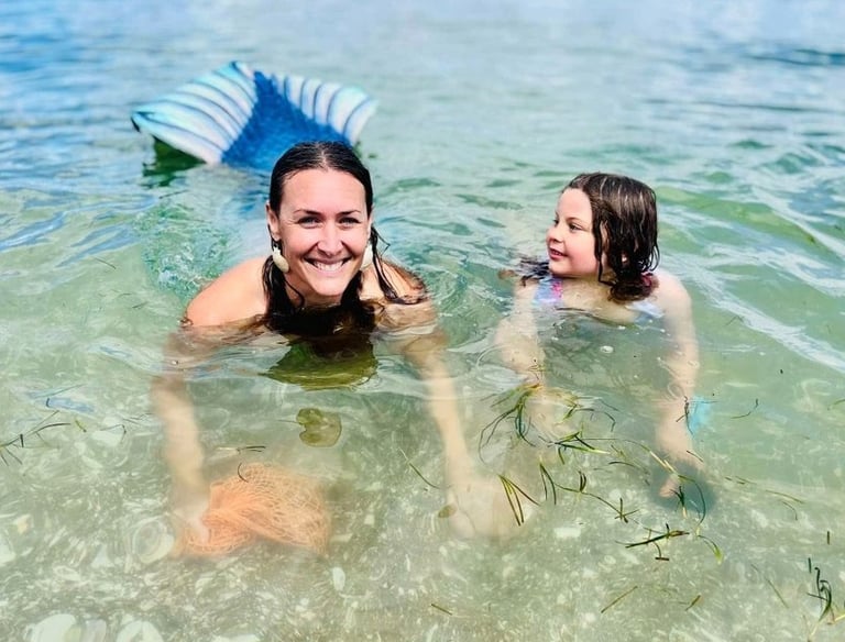 Mermaid in the water