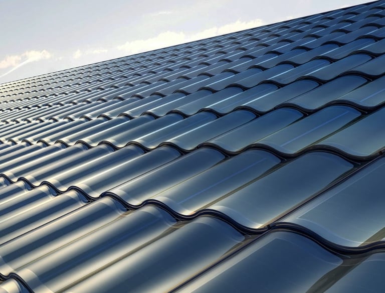 Solar Tiles Roofing Work-best-roofing-in-trivandrum-alphatech-roofing-kerala