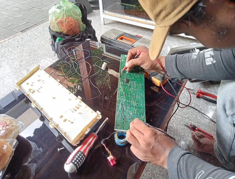 jasa service kulkas, mesin cuci, freezer, dan chiller yang berbasis di Sleman dan melayani juga Kota