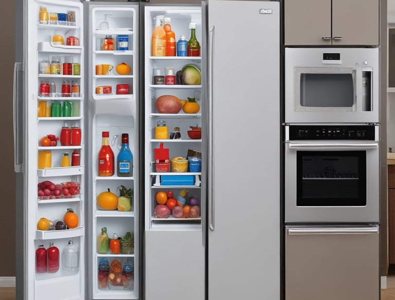 Close-up of a repaired oven range with a glowing heating element.