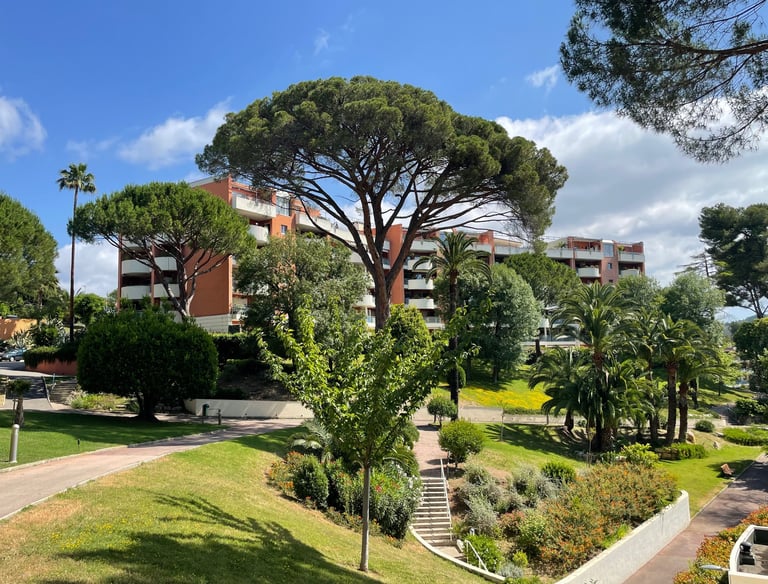 cannes ouest - appartement renové - 3 chambres - piscine - garage