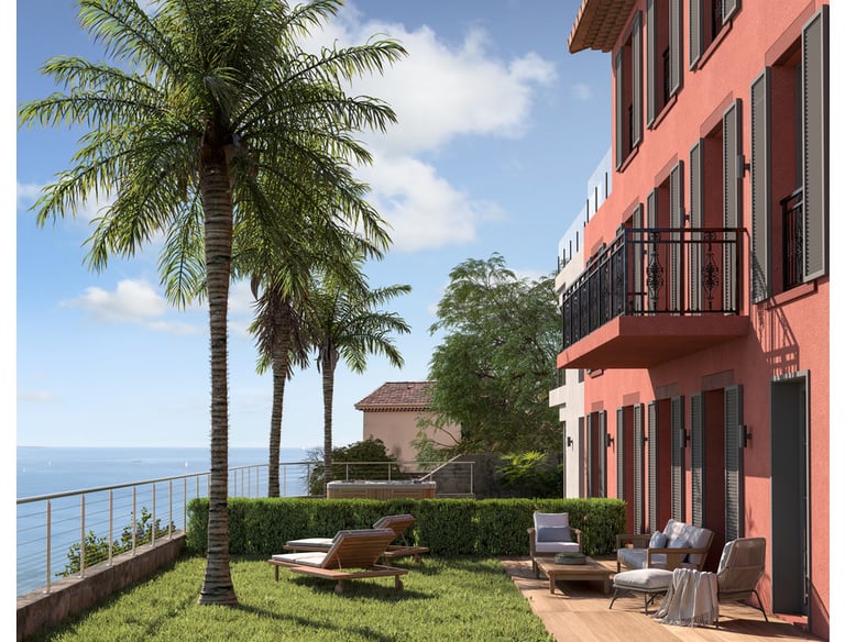 theoule - appartement T4 - 3 chambres - vue mer - neuf - 