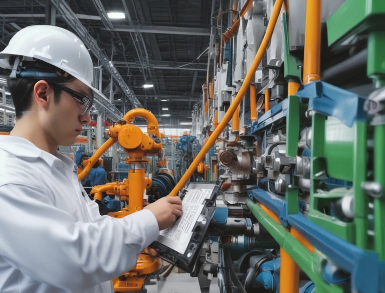 Legal documents and globe representing international contracts.