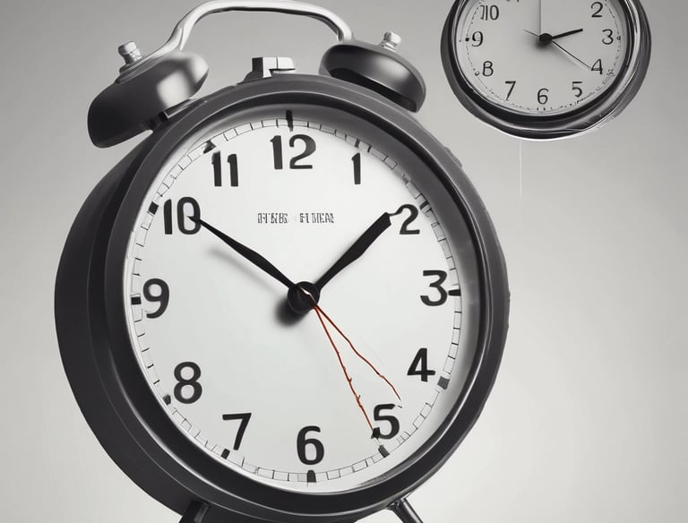 woman in blue and white shirt