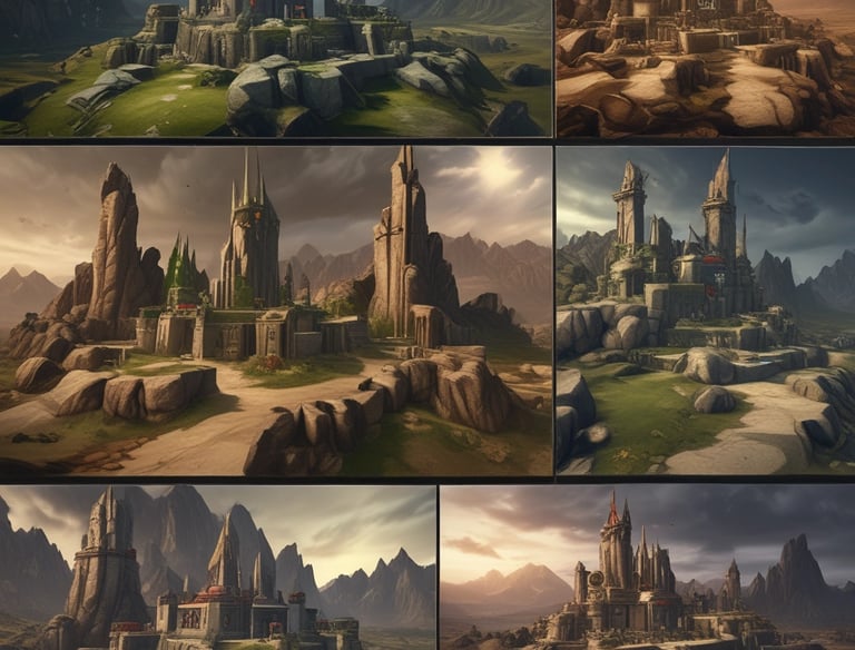 Screenshot of the map database interface highlighting search by author and rating.