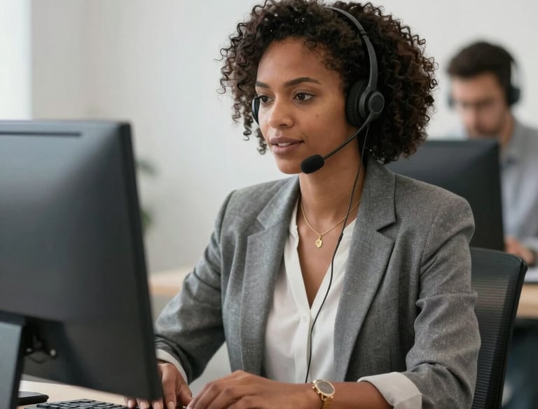 A secure video call between a client and a commissioned notary completing a loan signing.