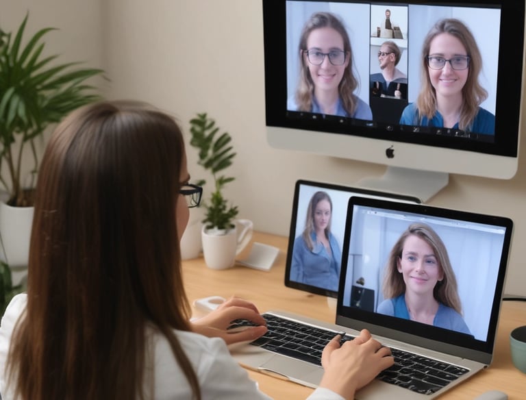 Atendimento Online por chamada de vídeo