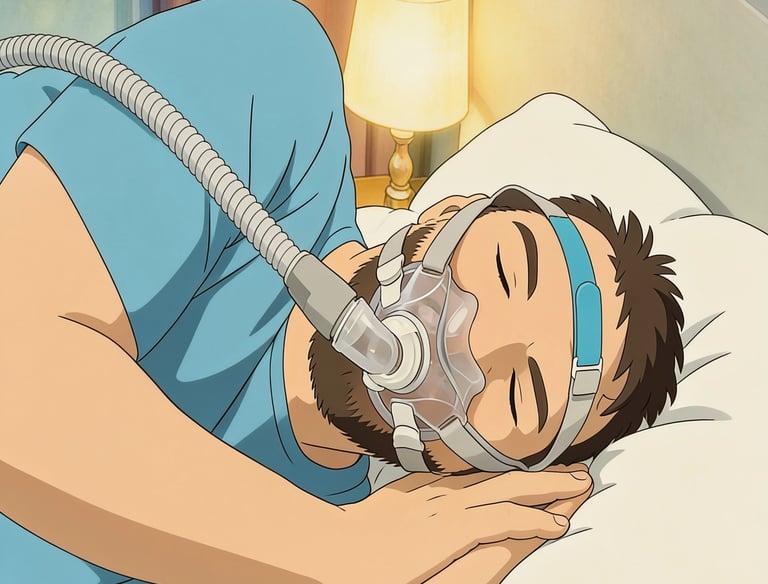 Traitement de l'apnée du sommeil par pression positive continue à Paris