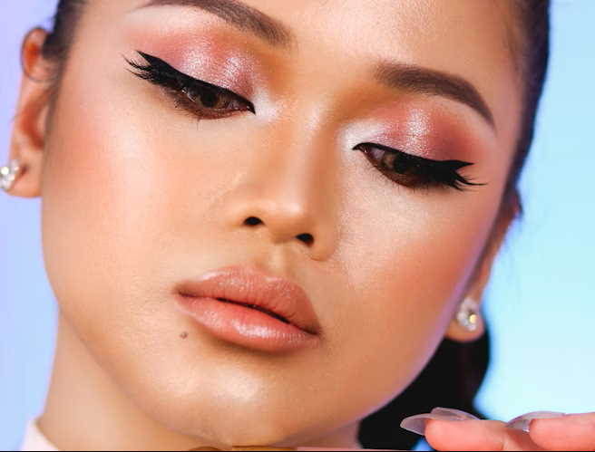 Soft glam makeup servicing Leeds 