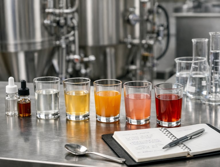 Création et développement de recette de boisson artisanale sur mesure pour marques