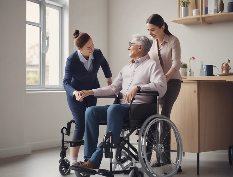 A chef preparing food in a bustling restaurant kitchen, showcasing hospitality skills.