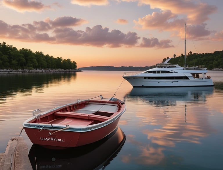 A sleek dark blue car parked in front of a modern building, symbolizing vehicle insurance.