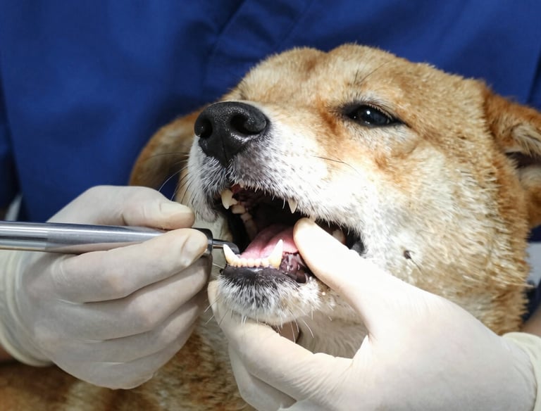 Veterinary team performing surgery in a modern clinic setting.