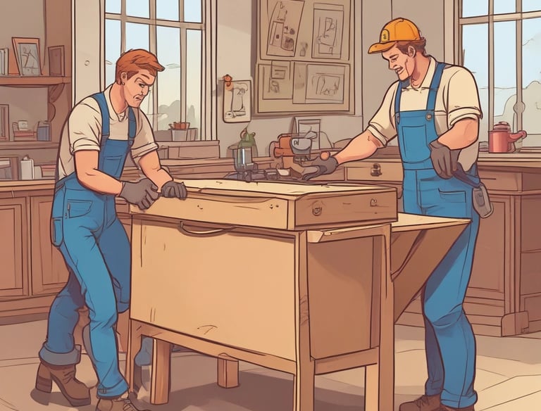 a man riding a skateboard down a street next to tall buildings