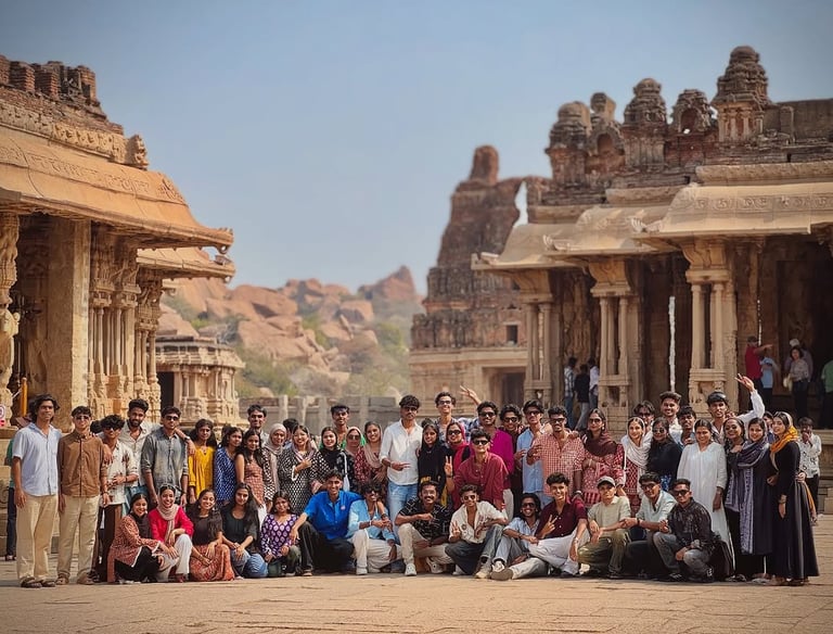 College Tour organized by Gleamstern Travels Kerala