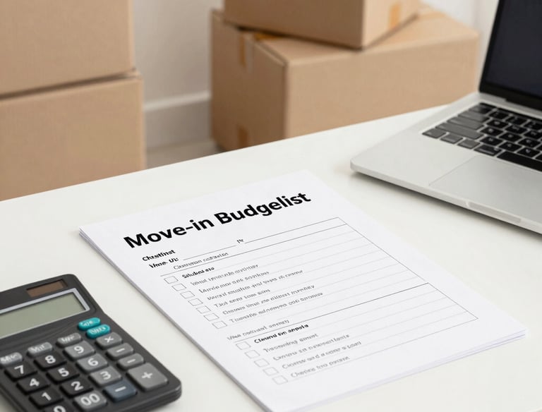 Apartment moving budget planning guide
