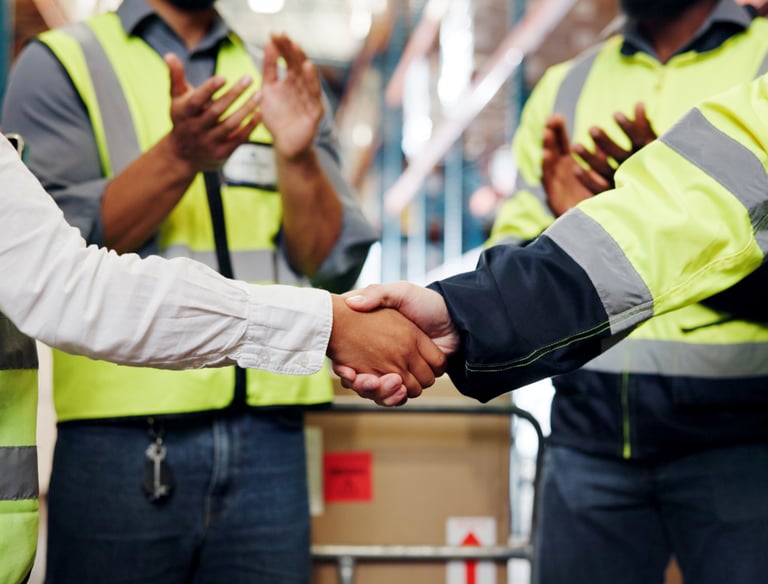 land clearing equipment preparing site for construction access