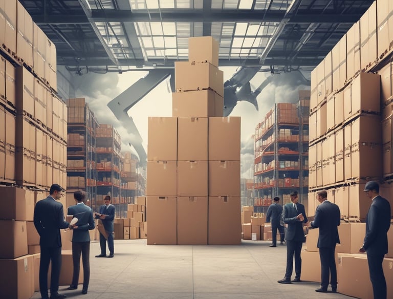 Delivery team loading items onto a truck for transport.