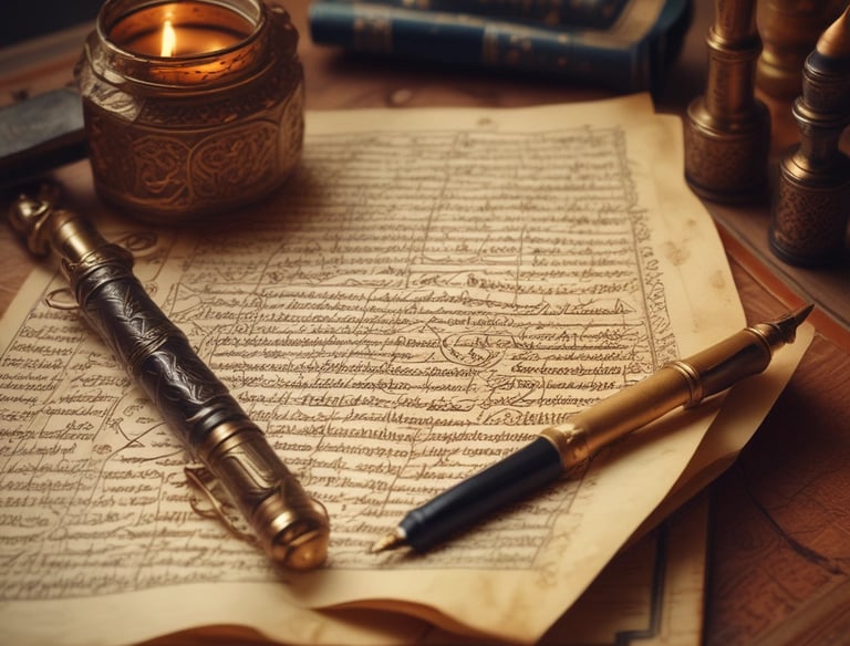 a man riding a skateboard down a street next to tall buildings