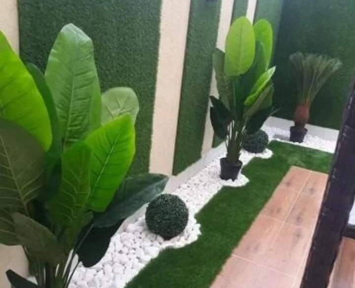تنسيق حدائق بالرياض – تركيب عشب صناعي واشجار زينة