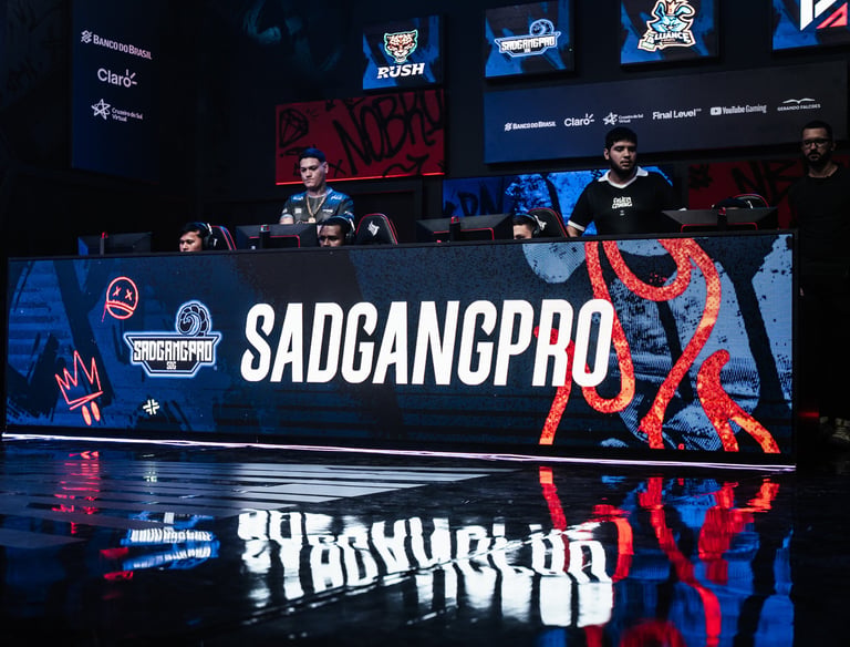Sad Gang Pro a equipe de eSports oficial da holding Grupo SDG