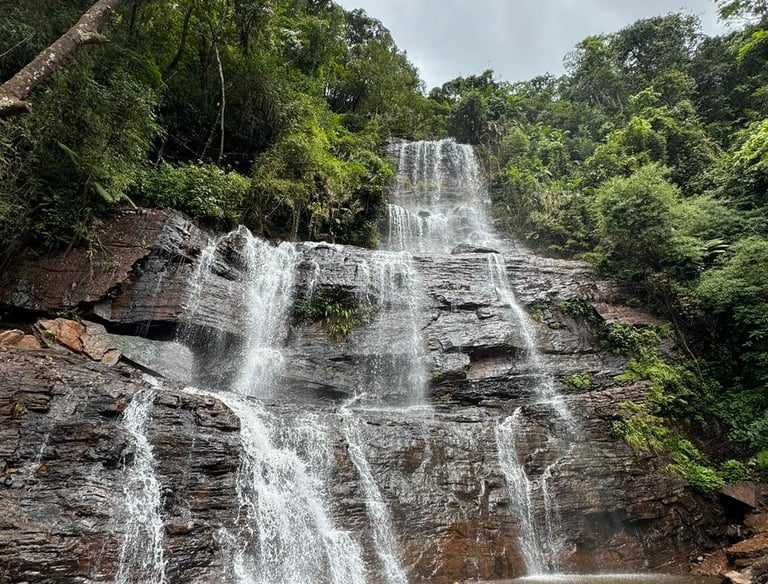 Beautiful waterfalls in Chikmagalur