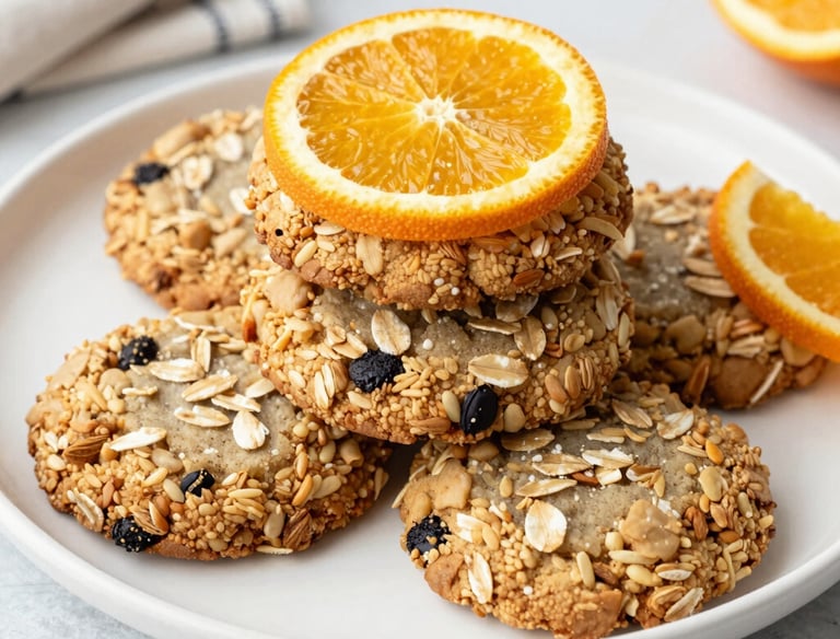 a man riding a skateboard down a street next to tall buildings