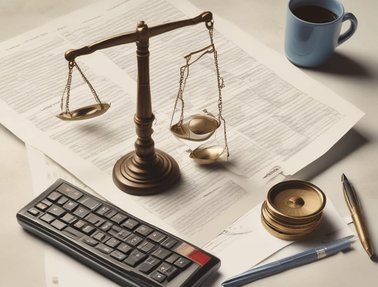Photo of a property manager discussing documents with condominium residents in a modern office.
