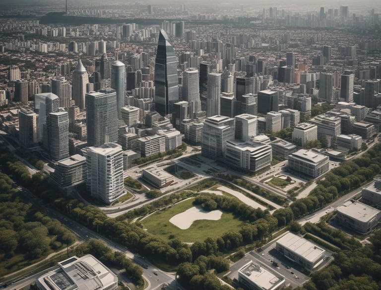 A smiling consultant assisting a client with visa paperwork at a bright office desk.