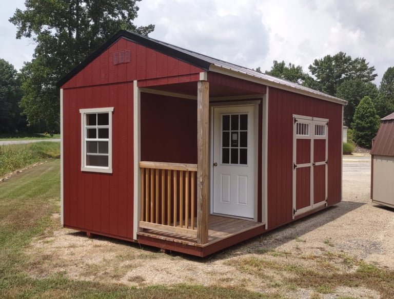 10x20 Rancher Shed