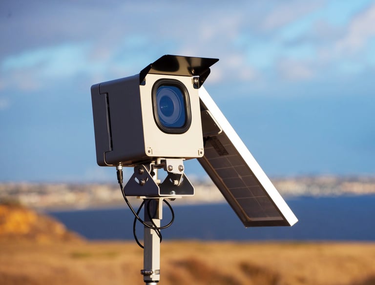Şantiye için uzun dönem time-lapse kamera sistemi
